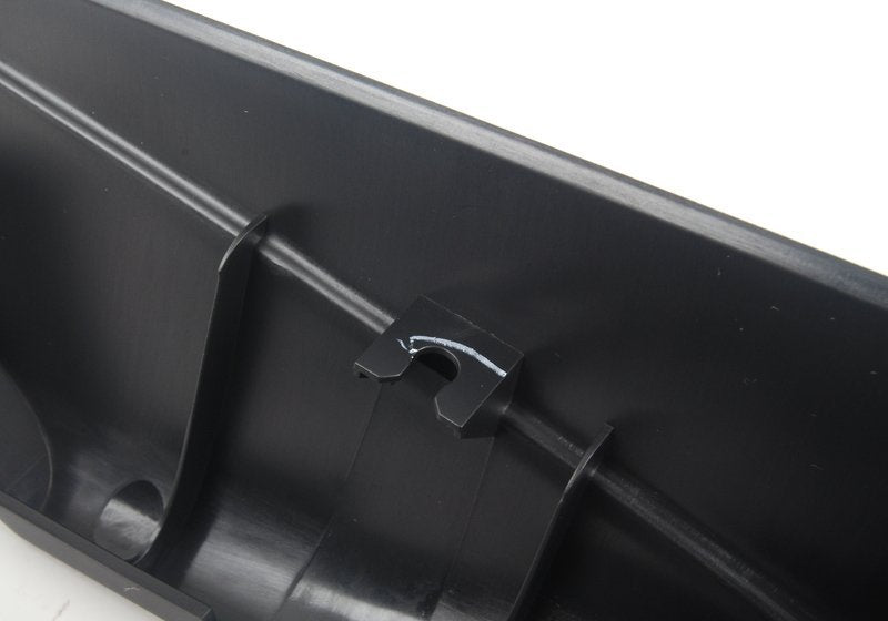 Console intérieure frein à main Panther Black OEM 51166958577 pour MINI Cabrio R52 One, Cooper, Cooper S (2004-2008). Original MINI.