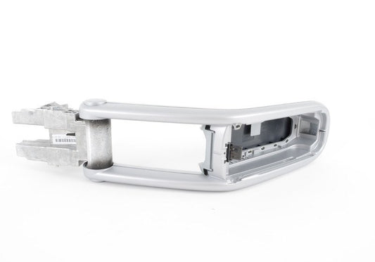 Embellecedor decorativo apoyabrazos central consola, color plata (PANTHER BLACK) OEM 51169185113 para MINI R50 Cooper/One, R53 Cooper S, R52 Cabrio... y más. Original MINI.