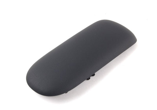 Apoyabrazos consola central cuero artificial Panther Black OEM 51166954297 para MINI Cooper/One/One D R50, Cooper S R53, Cabrio R52… y más. Original MINI.