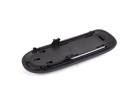 Apoio de braço console central em couro sintético Panther Black OEM 51166954297 para MINI Cooper/One/One D R50, Cooper S R53, Cabrio R52… e mais. Original MINI.