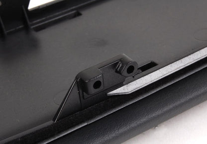 Apoio de braço console central em couro sintético Panther Black OEM 51166954297 para MINI Cooper/One/One D R50, Cooper S R53, Cabrio R52… e mais. Original MINI.