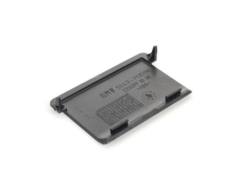 OBD Connector Trim Black OEM 51437135119 for BMW 5 Series E60, E60 LCI, E61, E61 LCI… and more. Original BMW.