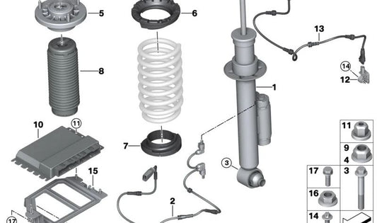 Modulo di controllo VDP 37148858489 per BMW G30, G31, G14, G15, G16. BMW originale.