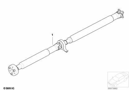 Eje de transmisión para BMW Serie 3 E46 (OEM 26111229564). Original BMW