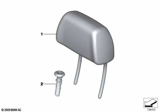 Coloque de cabeça de couro para BMW X1 E84 (OEM 52102992846). BMW original.