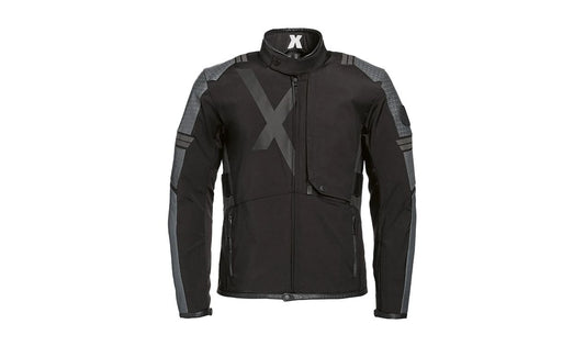Ritmo Jacke Tamanho 48 OEM preto 76115B3D515 Para motocicletas BMW. BMW Motorrad original.