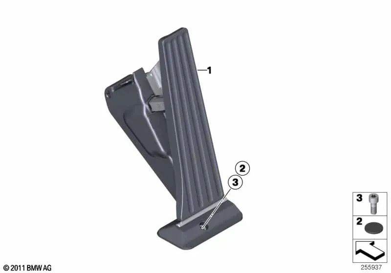 Automatic Transmission Accelerator Pedal Module for BMW 3 Series G20, G28, Z4 E85, E86 (OEM 35426853175). Original BMW