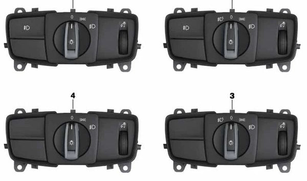 Módulo interruptor de luces OEM 61316847506 para BMW F22, F23, F30, F31, F34, F32, F33, F36. Original BMW.