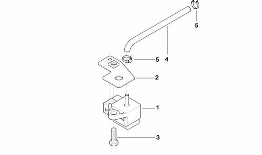 Sensor de presión OEM 13622244674 para BMW E36, E34, E39, E38. Original BMW.