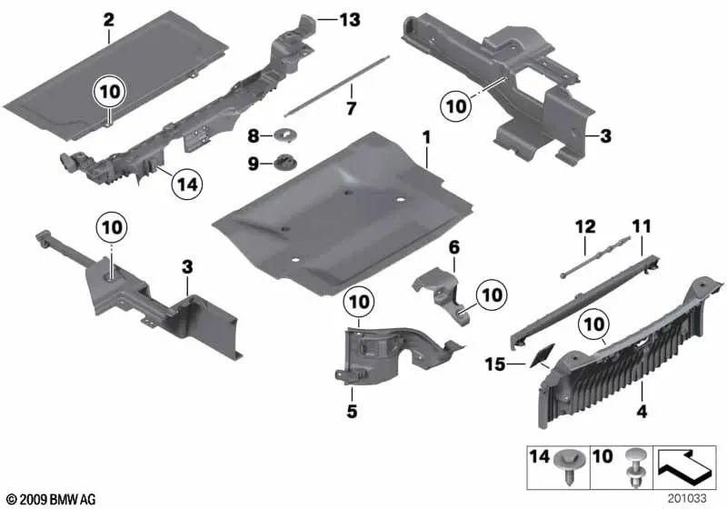 BMW Z4 E89 (OEM 51479128501). BMW original.
