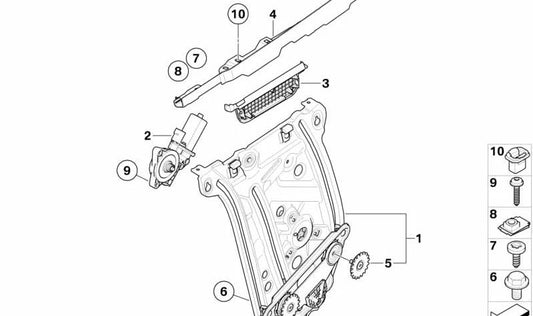 Soporte de unión derecho OEM 51377165604 para BMW E88 118d y 118i. Compatible con modelos con cambio manual y automático, tracción trasera. Original BMW.
