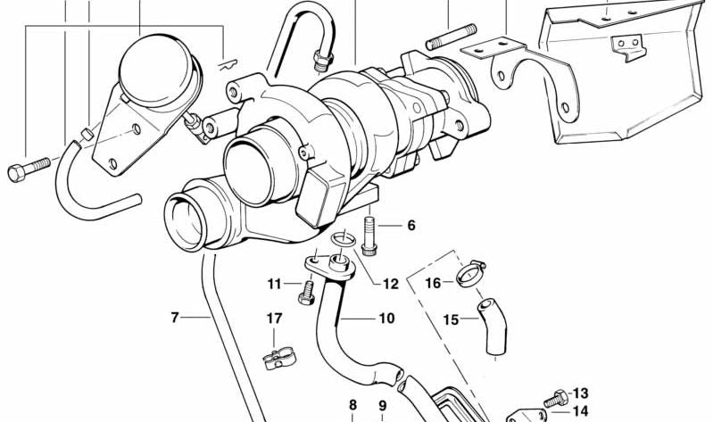 Feuille de protection thermique OEM 1171242985 pour BMW E34 (série 5). Pièce BMW originale.