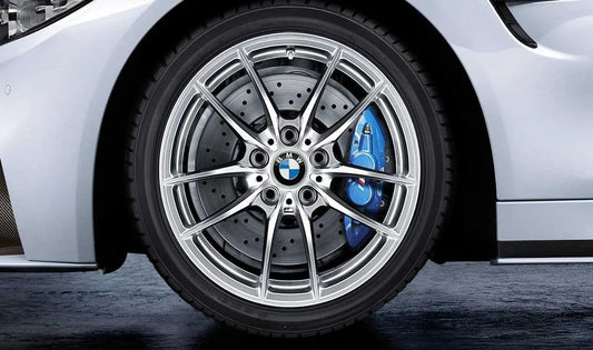 Complete winter wheel M V-Speiche 640 for BMW 3 Series F80, F80N, 4 Series F82, F82N, F83, F83N (OEM 36112358494). Original BMW