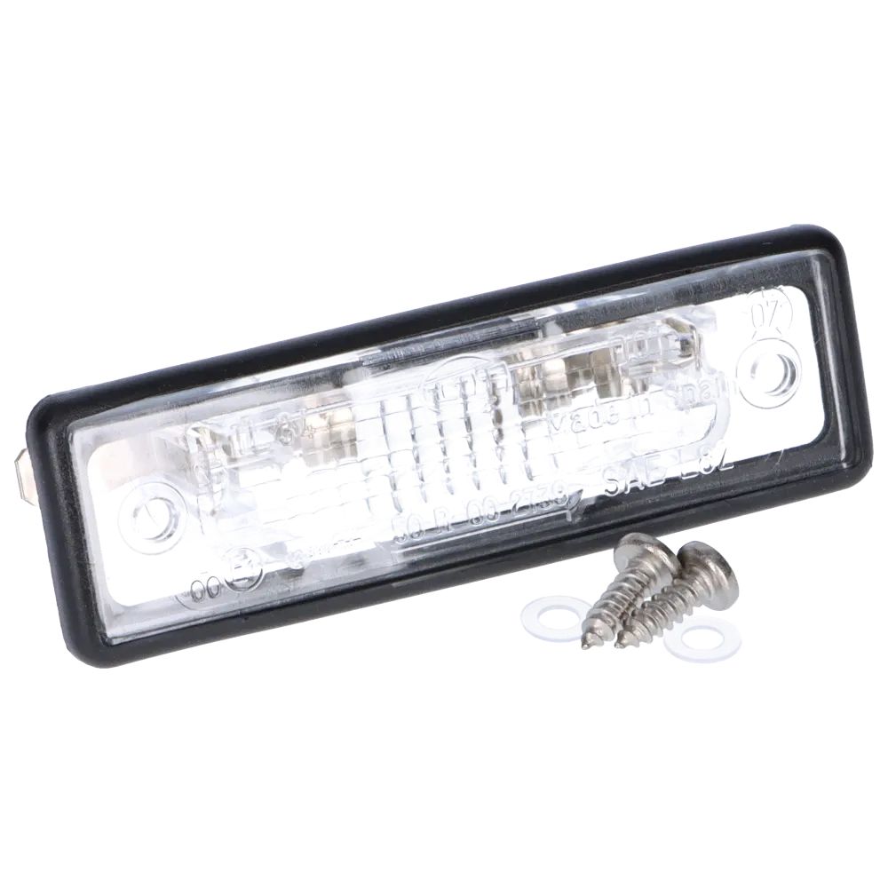 Luz de matrícula para BMW E30, E12, E28, E24, E23 (OEM 63261372763). Original BMW