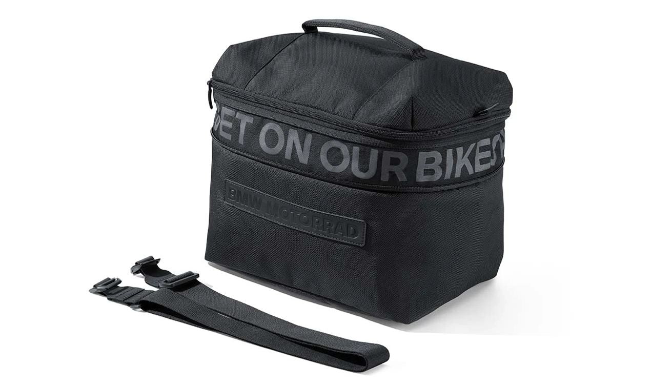 Tasca interna Vario-Topcase OEM 77435A6ED29 per BMW R1200GS, R1300GS. BMW Motorrad originale.