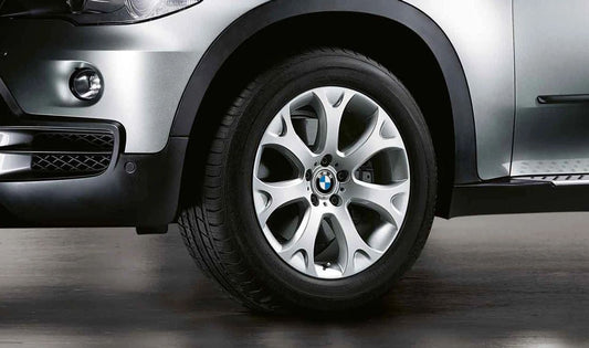 Progettazione di progettazione di progettazione e sitiche 211 OEM 36116772244 per BMW X5 E70, E70N. 9x19 "ET48 in Reflexilber. BMW originale.