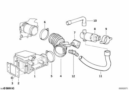 Fuelle para BMW Serie 3 E36 (OEM 13711739575). Original BMW