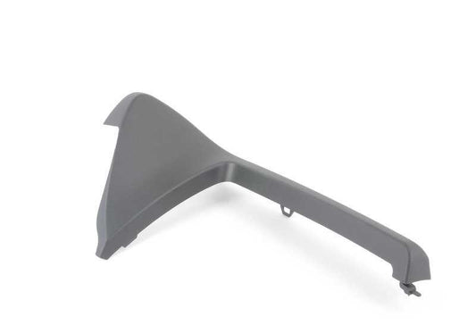 Embellecedor guantera OEM 51166982565 para BMW E81, E82, E87, E88. Color negro. Repuesto original BMW.