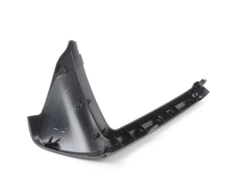 Embellecedor guantera OEM 51166982565 para BMW E81, E82, E87, E88. Color negro. Repuesto original BMW.