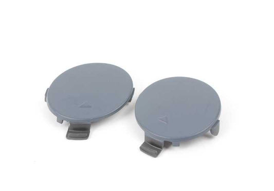 Tapa embellecedora para gancho de remolque OEM 51127206865 para BMW X5 E70. Pieza original BMW.