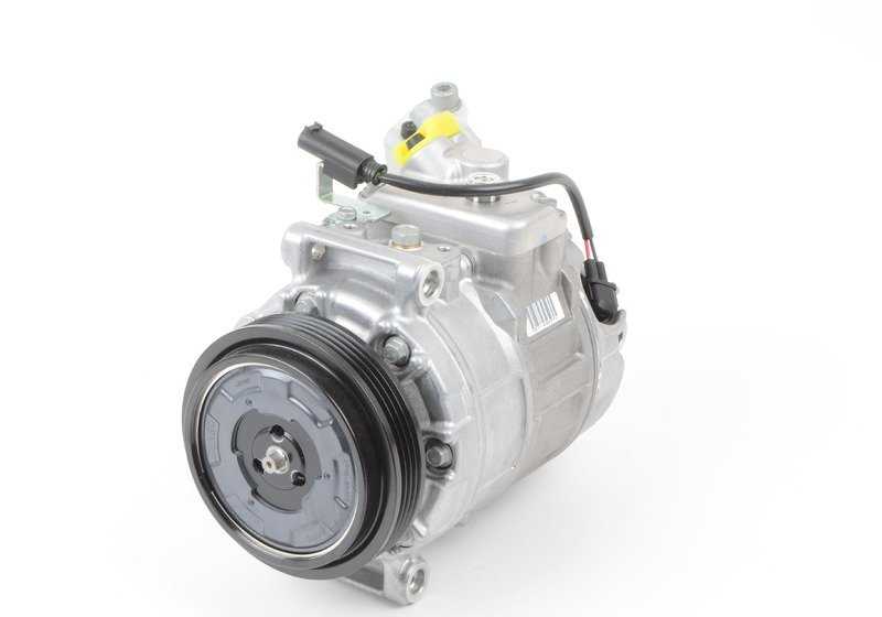Compresor de aire acondicionado OEM 64509175481 para BMW E65 y E66 (735i, 740i, 745i, 750i, 760i). Compatible con motores N62, N62T y N73. Original BMW.