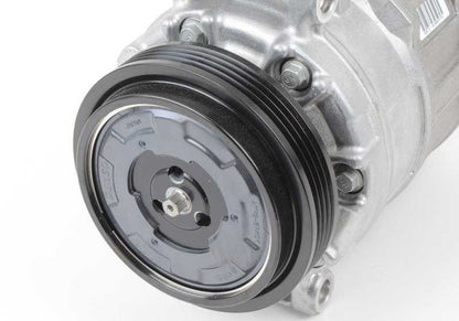 Compresor de aire acondicionado OEM 64509175481 para BMW E65 y E66 (735i, 740i, 745i, 750i, 760i). Compatible con motores N62, N62T y N73. Original BMW.