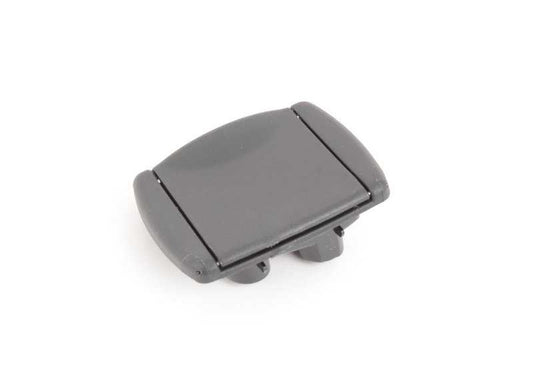 Tapa izquierda de enganche para red separadora OEM 51448037397 para BMW X5 E70, E70N, F15 y F85. Pieza original BMW. Color negro. Ideal para red separadora de maletero.