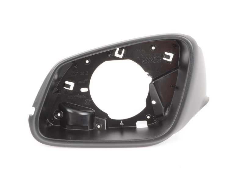 Soporte embellecedor negro izquierdo OEM 51167284123 para BMW F20, F21, F22, F23, F30, F31, F34, F32, F33, F36, E84, i3 (I01). Original BMW.