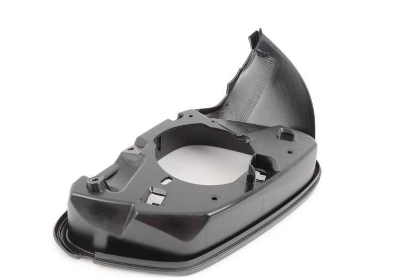 Soporte embellecedor negro izquierdo OEM 51167284123 para BMW F20, F21, F22, F23, F30, F31, F34, F32, F33, F36, E84, i3 (I01). Original BMW.