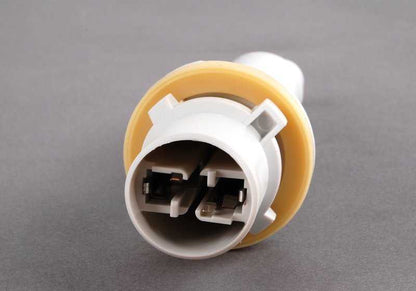 Portalámparas intermitente blanco OEM 63126934758 para BMW E46. Repuesto original BMW.