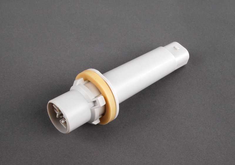 Portalámparas intermitente blanco OEM 63126934758 para BMW E46. Repuesto original BMW.