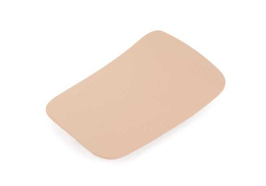 Cubierta lateral izquierda beige OEM 51438412363 para BMW E36 y Z3. Pieza original BMW.