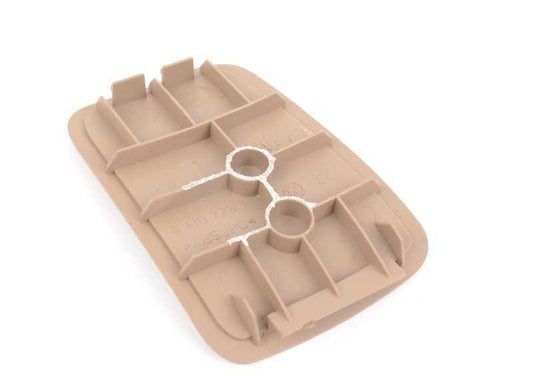 Cubierta lateral izquierda beige OEM 51438412363 para BMW E36 y Z3. Pieza original BMW.