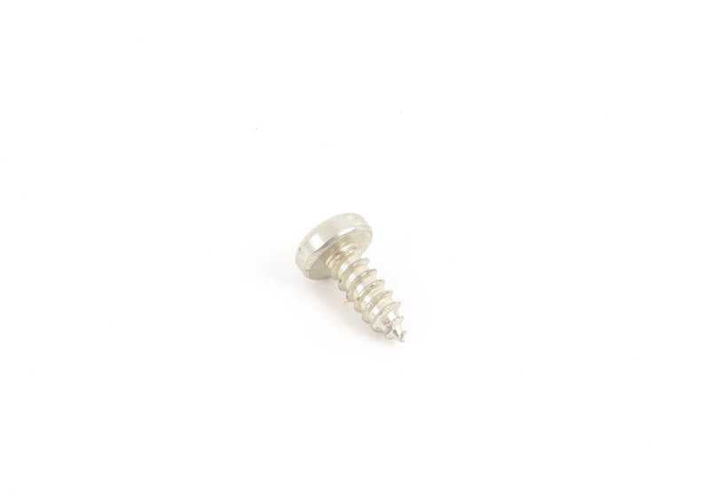 Tornillo chapa OEM 07119905823 para BMW F20, F21, F45, F46, E92, F01, F02, I01, F48, E70 y MINI F54. Original BMW y MINI.