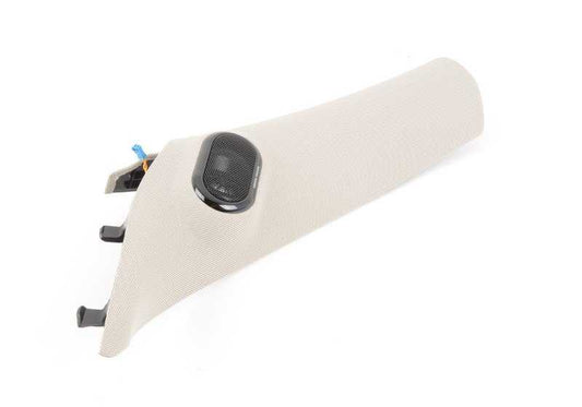 Embellecedor pilar A lado izquierdo HiFi OEM 51437406019 para MINI F56, F57, F55. Original MINI.