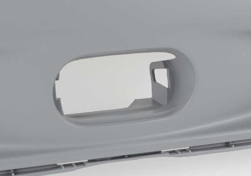 Revestimiento de parachoques trasero imprimado OEM 51127128146 para MINI Cabrio R52 (11/2002-07/2008). Original MINI.