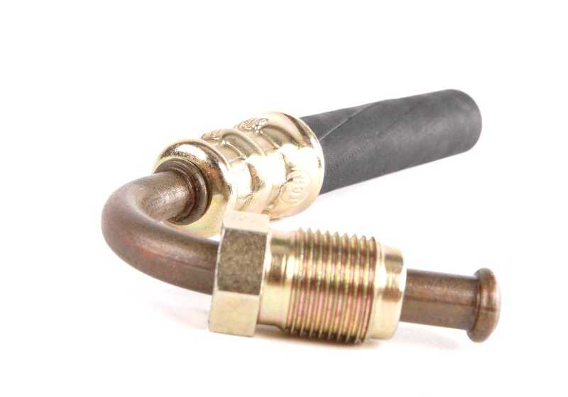 Tubo di ritorno con gestione della pressione OEM 34321159286 per BMW E31. BMW originale.