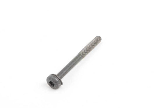 Cylinder head screw for BMW 3 Series E30, 5 Series E28, E34, 6 Series E24, 7 Series E23, E32, 8 Series E31 (OEM 24341215492). Original BMW.