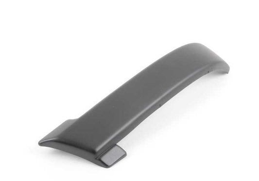 Moldura lateral derecha OEM 51111888274 para BMW E30 {316, 316i, 318i}. Repuesto original BMW. Ideal para sustituir la moldura dañada del parachoques delantero.