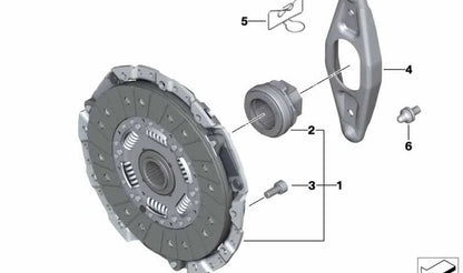 Clutch bearing OEM 21517548396 for BMW E90, E92, E93, E60, E63, E64. Original BMW.