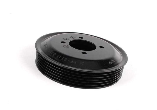 Water Pump Pulley OEM 11517504077 for BMW E60, E61, E63, E64, E65, E66, E53. Original BMW.