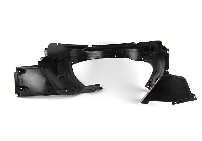 Protector interior de paso de rueda delantero derecho OEM 51712268662 para BMW E36 y Z3. Original BMW.