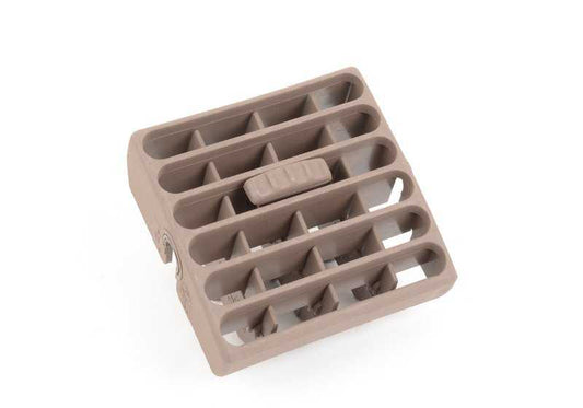 Rejilla de ventilación lateral derecha (acompañante) OEM 64228390512 para BMW E36 {316i CA11, CA12, CA21, CA22, CA38, CA48, BE11, BE12, BE21, BE22}. Original BMW.