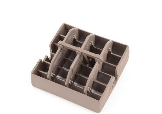 Rejilla de ventilación lateral derecha (acompañante) OEM 64228390512 para BMW E36 {316i CA11, CA12, CA21, CA22, CA38, CA48, BE11, BE12, BE21, BE22}. Original BMW.