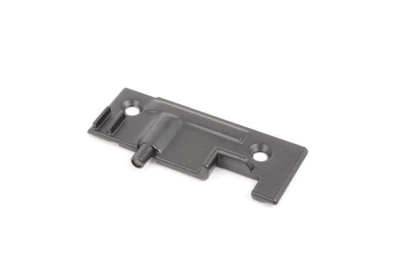 Guia direita OEM 54121907254 para BMW E30, E28, E23. Parte do mecanismo de telhado quebrado. BMW original.