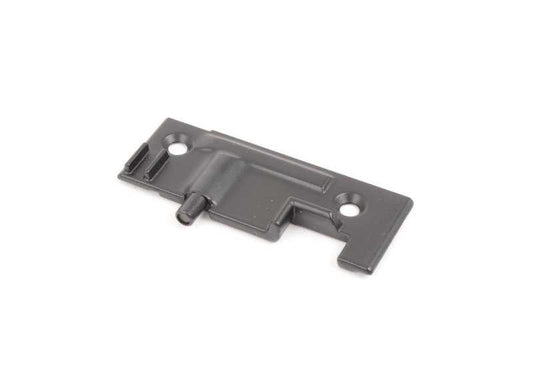 Guia direita OEM 54121907254 para BMW E30, E28, E23. Parte do mecanismo de telhado quebrado. BMW original.