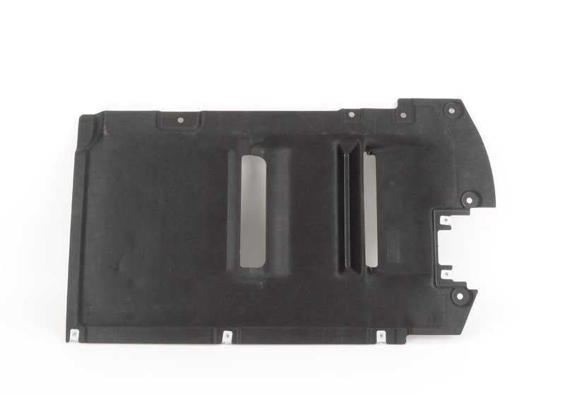 Protector cubre bajos central OEM 51757213668 para BMW F25, F26. Original BMW.