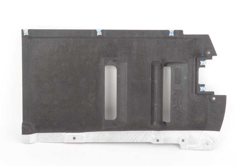 Protector cubre bajos central OEM 51757213668 para BMW F25, F26. Original BMW.