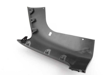 Cubierta inferior derecha del parachoques OEM 51127242528 para BMW E70. Original BMW.