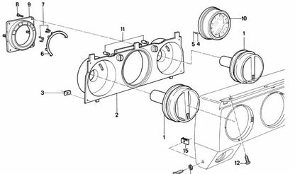 Concava Winder OEM 51451804974 für BMW E21, E30, E12, E28, E24, E23. Original BMW.